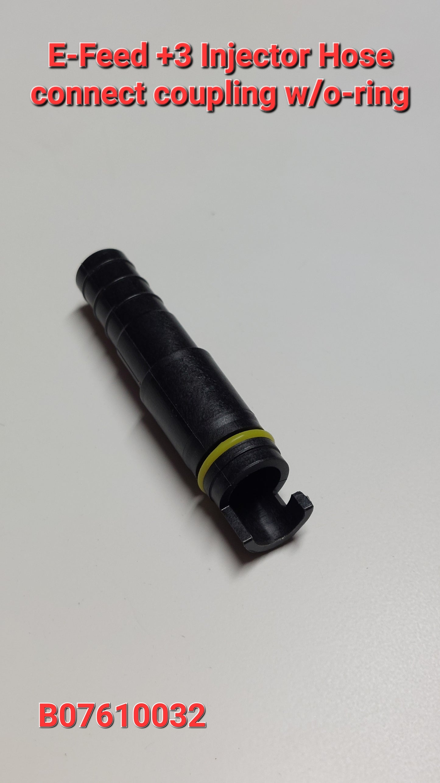 B07610032_E-FEED+3 INJECTOR HOSE CONNECT COUPLING W/O-RING