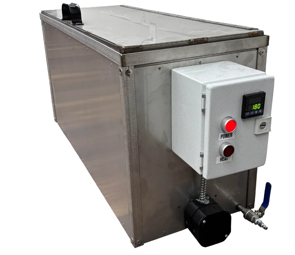 16339 -STAINLESS STEEL- INSULATED - HEATED STRIP TANK 2