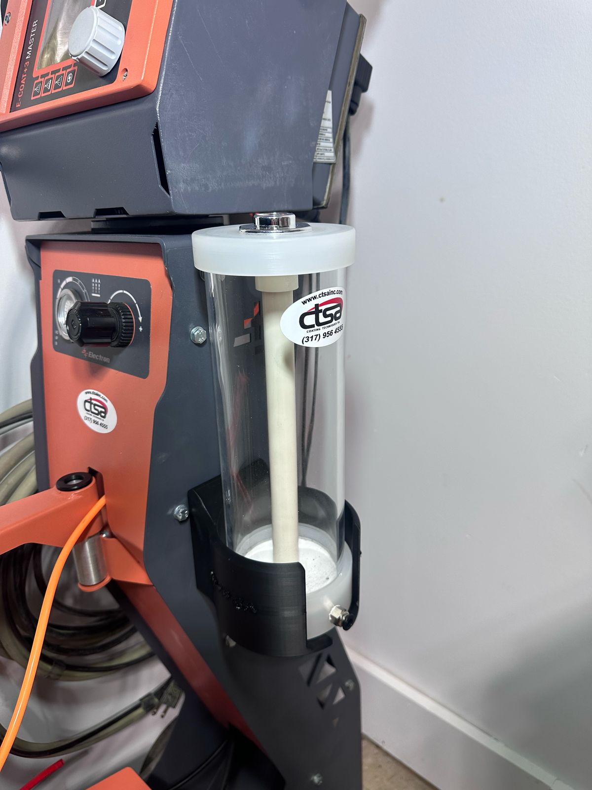 Hopper Side Stand Holder.(Bolt on) Large Base 108/112mm Base