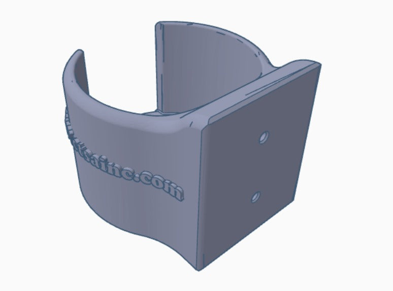 Hopper Side Stand Holder.(Bolt on) Large Base 108/112mm Base