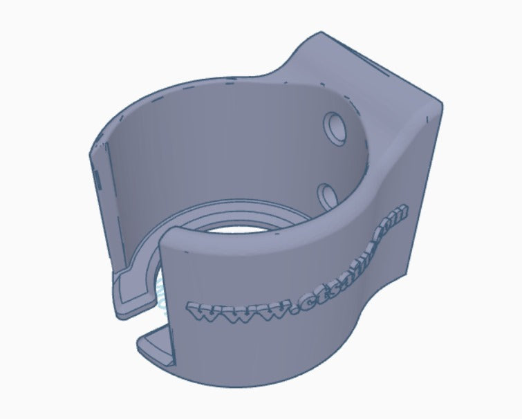 Hopper Side Stand Holder.(Bolt on) Large Base 108/112mm Base