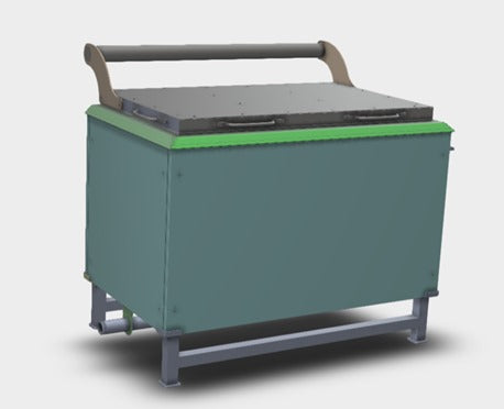 Strip Tank 2  - Steel Heated 4 Wheel Tank