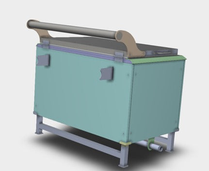 Strip Tank 2  - Steel Heated 4 Wheel Tank