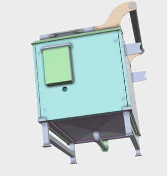 Strip Tank 2  - Steel Heated 4 Wheel Tank